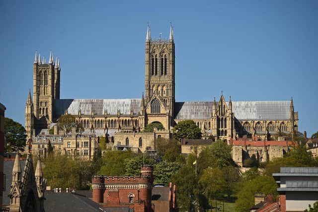 Regarded as one of Britain's most cultural cities, there is plenty in the way of unique attractions such as Lincoln Cathedral and Lincoln Castle to make it a fantastic place to visit.(Photo by OLI SCARFF/AFP via Getty Images)