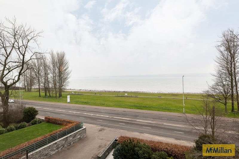 The property has stunning views of Belfast Lough.