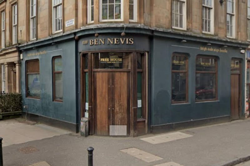 The Ben Nevis offers a huge range of whisky’s, craft beers and live Scottish folk music. It’s a cosy little spot in Finnieston that is popular with locals. 