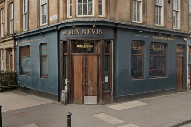 Located in Glasgow's trendy Finnieston neighbourhood, a short walk to the north of COP26, the Ben Nevis offers a huge range of whiskies, craft beers and occasional live Scottish folk music. It's a cozy Glasgow institution as popular with locals as it is with visitors.