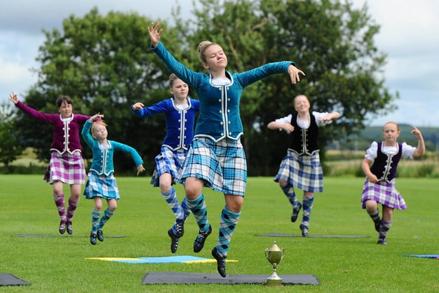 Coronavirus effectively put an end to the popular Airth Highland Games for 2020 but at least organisers were able to mark the event with some socially distant Highland dancing