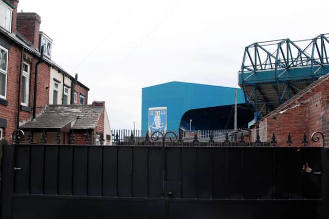 Hillsborough Stadium is effectively in lockdown along with Sheffield Wednesday's Middlewood Road training ground.