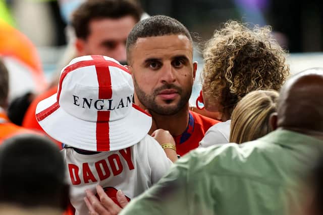 Sheffield's Kyle Walker after the UEFA Euro 2020 Final at Wembley: PA Wire via DPA.
