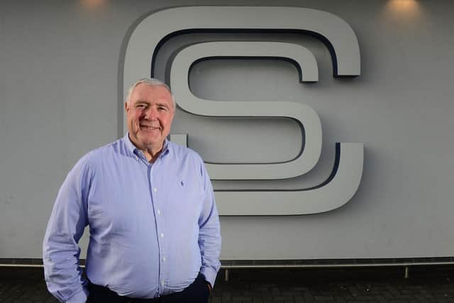 Chairman of Company Shop John Marren at it's headquarters in Barnsley. He is set to receive the MBE. Picture Scott Merrylees