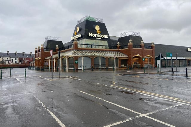 Morrisons in Hartlepool remained closed on Boxing Day.