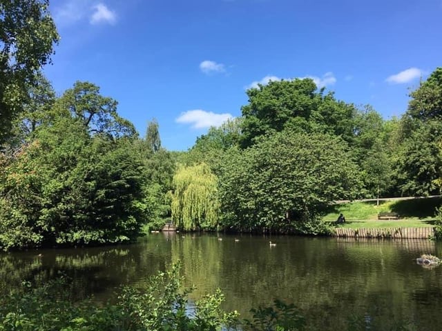 Trendy Dennistoun's Alexandra Park boasts two ponds, an area of woodland and the 40-foot Walter MacFarlane Saracen Fountain.