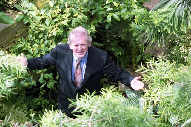 Opera singer Sir Thomas Allen is pictured launching the Victoria County History Project for Sunderland at the Winter Garden. It's a picture from July 2002.