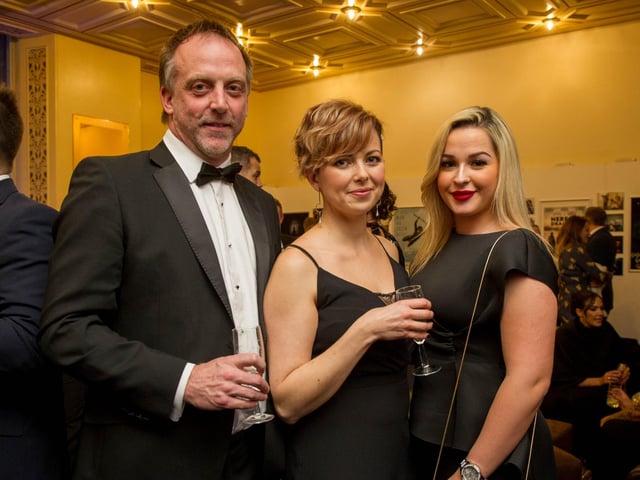 Mike Bowler, Kim De'Ath and Plamena Zhekova.
