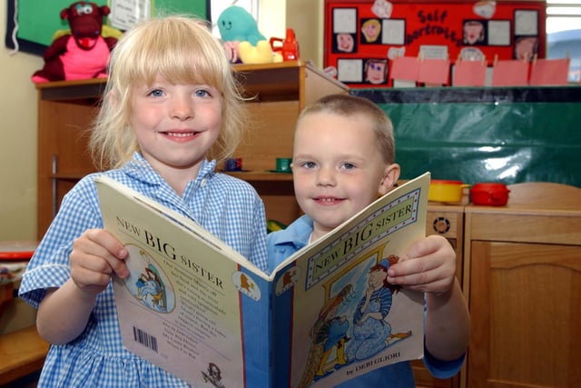 These 2003 new starters were in the picture at Kingsley Primary School. Recognise them?