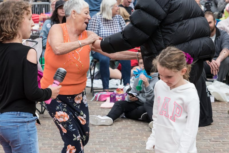There's no age restrictions on having a boogie.