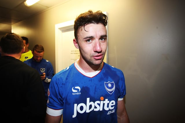 Undoubtedly one of the most underrated players in this team saw Enda Stevens play 99 times for Pompey and is another one to win a Player Of The Year award in his spell at the club. The left-back left on a free in 2017 and has since won promotion to the Premier League with Sheffield United,. The 31-year-old is still at the Blades in the Championship and has regularly been called up to the Republic of Ireland squad.