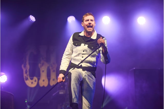 Lead singer Ricky Wilson referred to his time living in Doncaster. (Photo: Robin Burns).