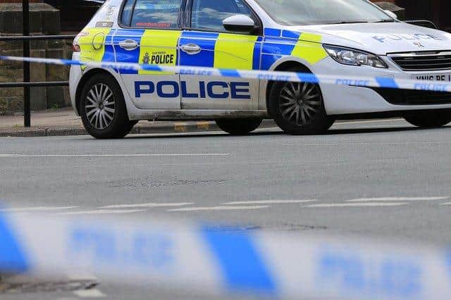 A mass brawl broke out in Hastilar Road South, Richmond, Sheffield, after a crash last night