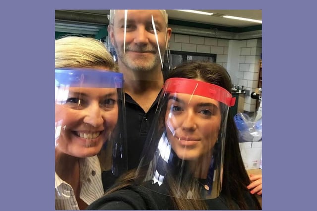 Jade Matthews: My family. They managed to make and donate 370 PPE visors for NHS Staff in four days and continue to make more this week. They have been trying to arrange materials, delivery and obviously making the visors while also trying to get manufacturing companies involved.