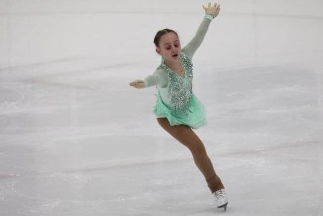 Laura Ransford, said: "After a difficult year and finding a frozen puddle to skate on the qualifiers went ahead and she qualified and competed in her first British championships ."