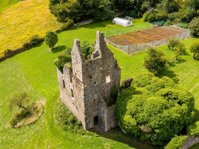 Piteadie Castle.