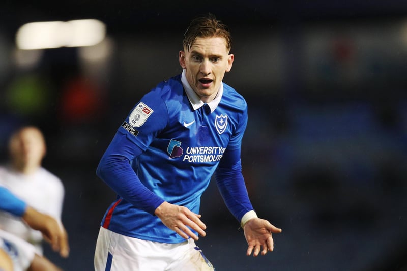 The forward has six goals in 28 games for Pompey this season. He has a WhoScored average rating of 7.07.