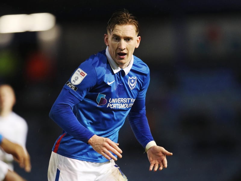 The forward has six goals in 28 games for Pompey this season. He has a WhoScored average rating of 7.07.