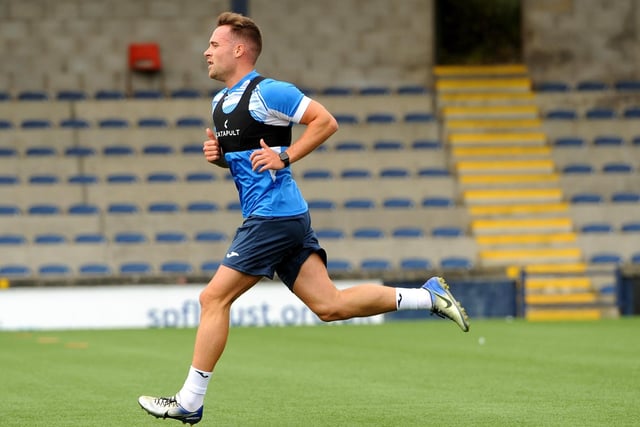 The sight Raith Rovers fans have been longing to see - Lewis Vaughan back in training.