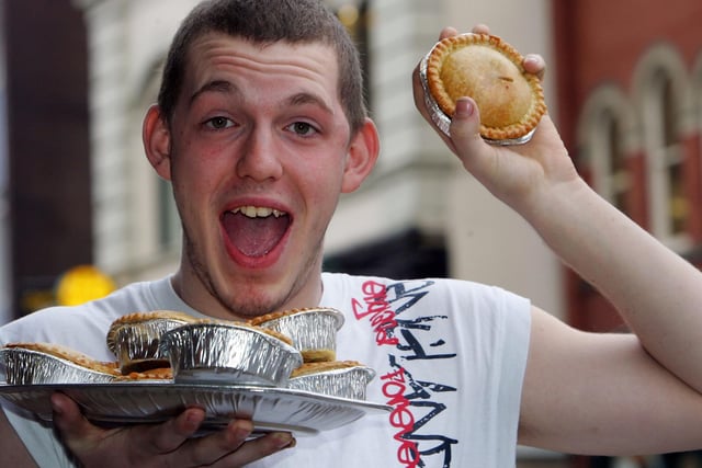 A traditional meat and potato pie was easily the most popular choice among The Star's readers when asked what dish is most improved by a splash (or more) of Henderson's Relish. Photo by Christopher Furlong/Getty Images