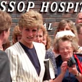 Princess Diana at Jessop Hospital July 1991