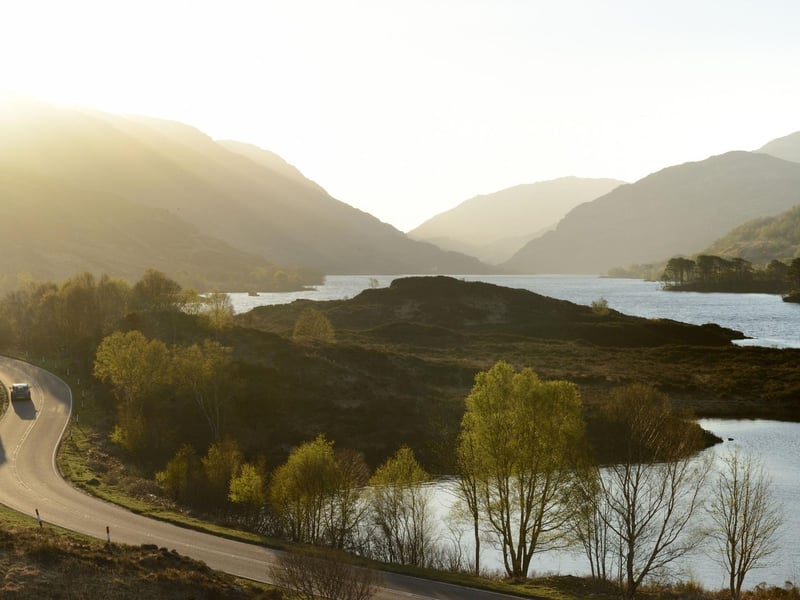 Loch Eilt is the other location used to portray Dumbledore's final resting place.