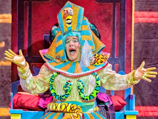 Aladdin - starring Mark Stratton as Widow Twankey - continues at Cast in Doncaster until December 31. See castindoncaster.com