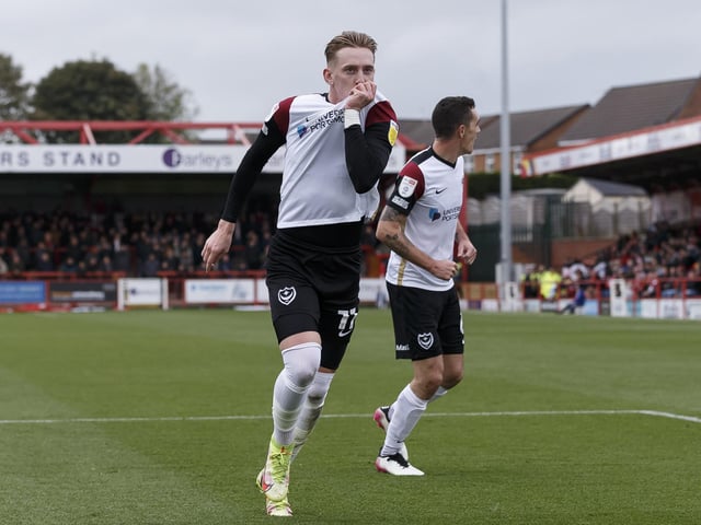 Ronan Curtis (Pompey): 80/1
Appearances: 13. Goals: 3. Shots per game: 2.8. Goals per game: 0.23. (Photo by Daniel Chesterton/phcimages.com)