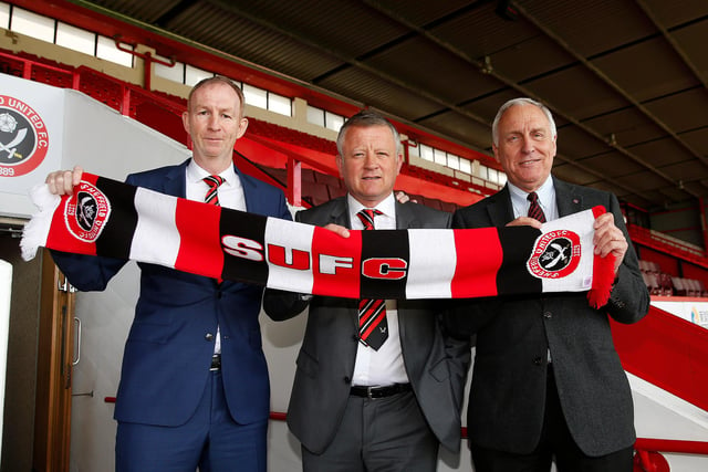 Wilder and his assistant Alan Knill are welcomed to the Lane by then co-owner Kevin McCabe in May 2016.