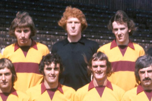 Pictured back centre, the Motherwell goalkeeper actually started a League Cup match at Montrose in left midfield in 1968. Whatever manager Bobby Howitt was thinking, it worked as MacRae scored, albeit in a 2-1 defeat.
