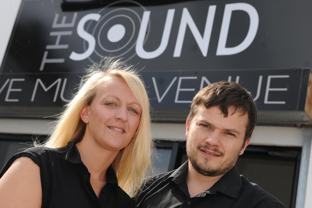 The Sound, formerly the Brunswick was in the spotlight in 2014 and here are owners Jodi and Michael Foord.