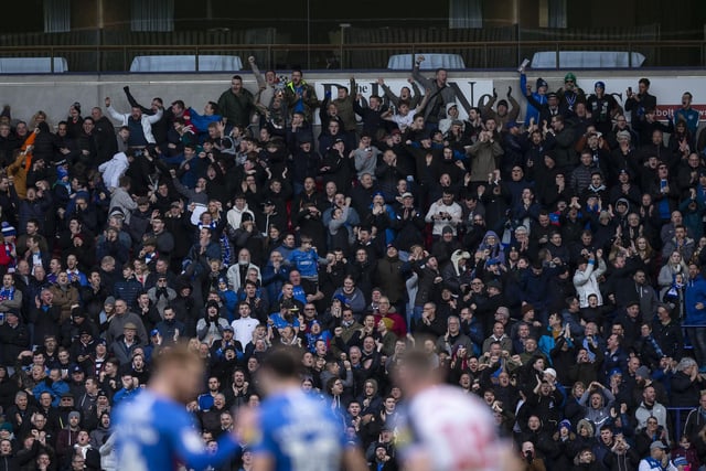 1,846 Pompey supporters made the trip to Bolton on January 18 to witness a 1-0 win. It represented yet another show of force from the Blues - but they were outnumbered by 11,561 Trotters fans.