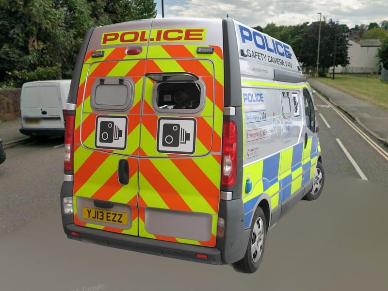 Police speed camera vans will be out on Sheffield roads in May.