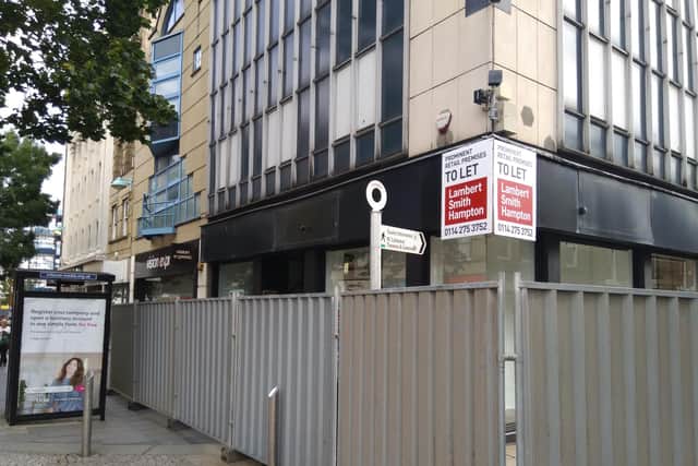 Work has started on the conversion of the former Next on Fargate.
