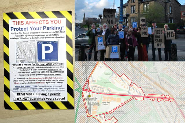 Sheffield Council has cut down the size of a massive parking zone many said was not needed following thousands of complaints.