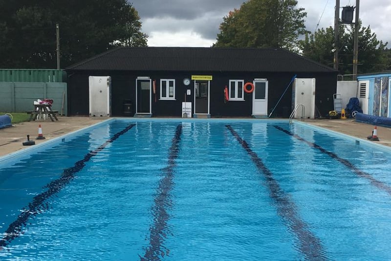 Yorkshire's only 25m heated open air pool is run by a charity and is just a short distance outside the market town in the North York Moors National Park.