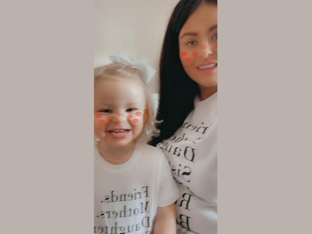 Christine Cowell: My beautiful daughter who works 12 hour shifts in care home leaving her two-year-old at home with her partner. She works non-stop keeping our elderly safe. These ladies putting themselves and their families at risk but their care and dedication is amazing.