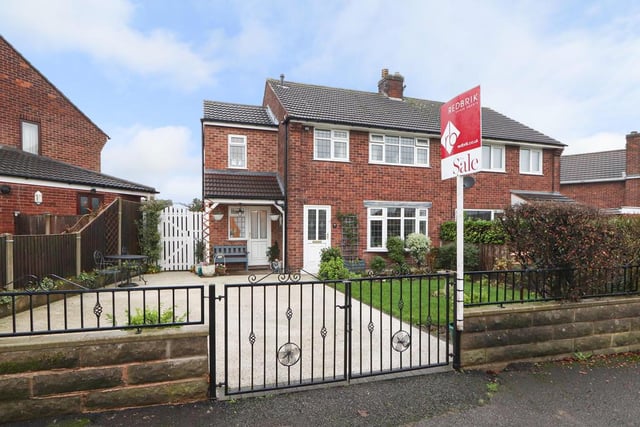 Added December 30, this four bedroom house is being marketed by Redbrik, 01246 908104.