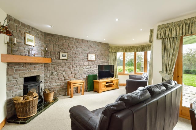 There is an abundance of living space, ideal for family life and entertaining