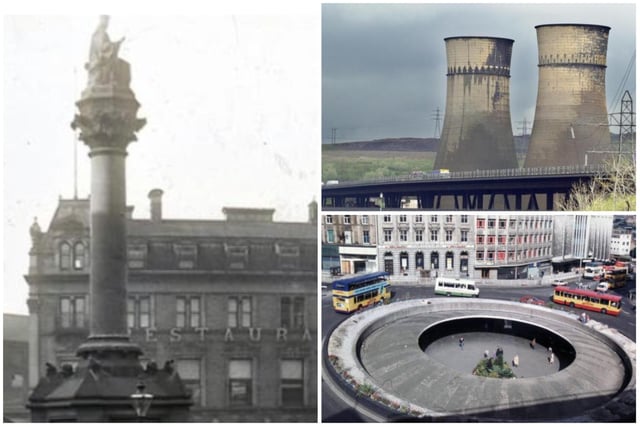 They were all once iconic landmarks known across Sheffield. But now these familiar sights have been lost to history