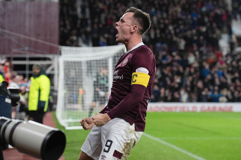 Shankland’s scoring stats in a Jambos shirt are impressive and Rangers are reportedly ‘keeping an eye’ on the Scotland international as a potential replacement for Alfredo Morelos.