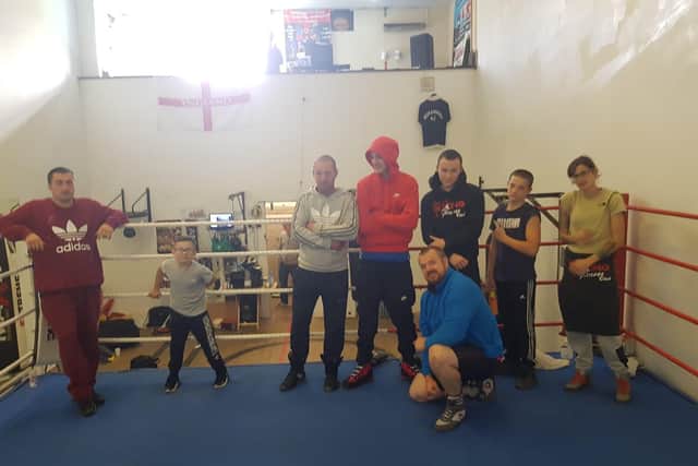 Kings Boxing and Fitness Gym in Woodhouse Mill held a 'boxathon' to raise money for themselves and Sheffield Children's Hospital.