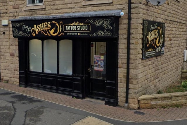 From The Ashes Tattoo Studio, on Chapel Street, holds a rating of 5.0 out of 5.0 on Google Reviews based on 36 reviews.