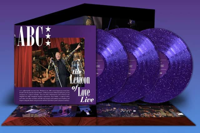 The Lexicon Of Love Live sparkly purple vinyl edition