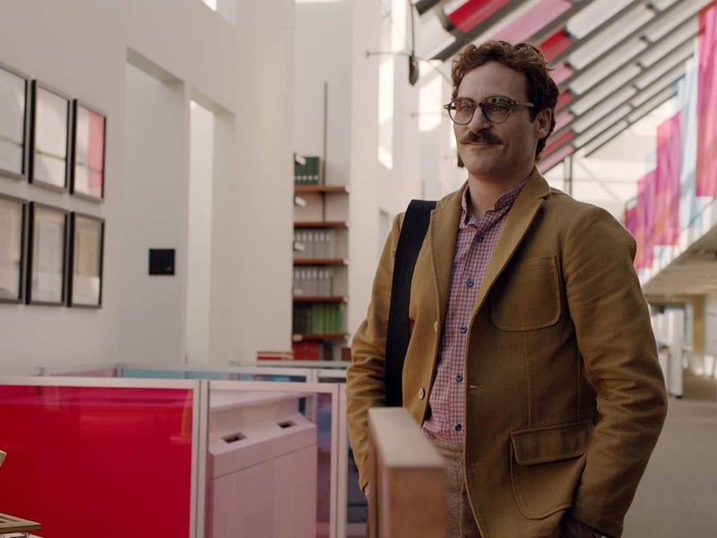 Joaquin Phoenix stars in the romantic film with a huge heart. Set in a futuristic universe, Phoenix plays loser in love Theodore as he develops a relationship with computer's operating system.