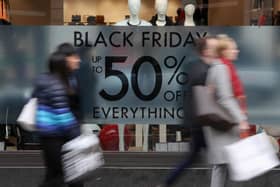 When is Black Friday 2021? These are the deals you can find in Sheffield this year and when they will launch. Photo by DANIEL LEAL-OLIVAS/AFP via Getty Images.