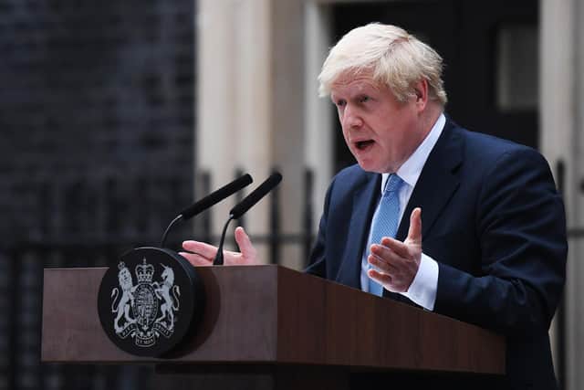 British Prime Minister Boris Johnson. (Photo by Chris J Ratcliffe/Getty Images)