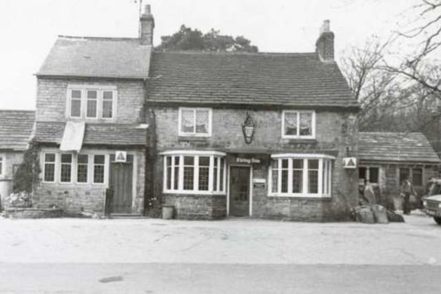 The Rising Sun Public House, on Abbey Lane, Sheffield, some time between 1980 and 1999