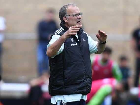 Leeds United Head Coach Marcelo Bielsa. (Photo by Tony Marshall/Getty Images)