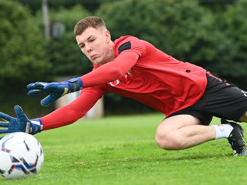 Young goalkeeper Ben Bottomley